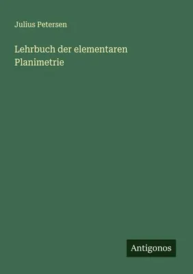 Immagine prodotto di Lehrbuch der elementaren Planimetrie