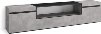 Immagine prodotto di COZY Mobile TV Soggiorno, 200x35x45cm, Per TV fino a 80, Mobile Soggiorno, Cemento