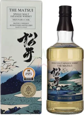 Produktbild von Matsui Whisky THE MATSUI Single Malt Japanese Whisky MIZUNARA CASK 48,00 %  0,70 Liter
