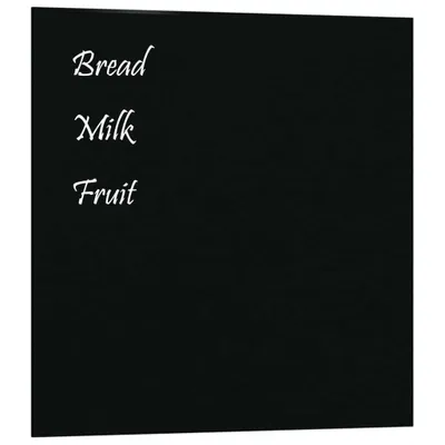 Immagine prodotto di vidaXL Lavagna magnetica da parete nera 40x40 cm in vetro temperato