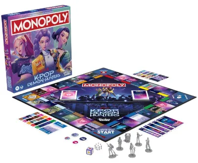 Produktbild von Monopoly KPop Demon Hunters, 8 Jahr(e)