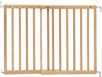 Produktbild von ABUS Treppenschutzgitter JC9220 NIC - Buchenholz, 63-103,5 cm