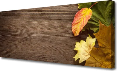 Produktbild von Tulup Leinwand-Bilder 125x50 Wandbild Canvas Kunstdruck Blätter Pflanzen