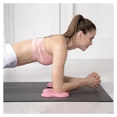 Produktbild von Professionelle Yoga-Knieschoner mit dicker Polsterung für Gelenkschutz und Komfort bei Übungen
