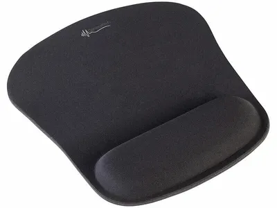 Image de Tapis de souris ergonomique avec repose poignet en mousse à mémoire de forme