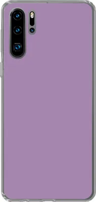 Produktbild von MuchoWow® Handyhülle Schutzhülle Hülle für Telefoonhoesje Huawei P30 Pro Innenbereich - Violett - Farben - Farbe - Einfarbig Silikon Softcase Handy Hülle - Schutzdeckel