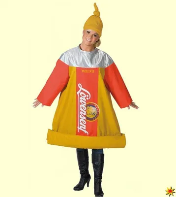 Immagine prodotto di Costumi senape in look partner carnevale; taglia XL