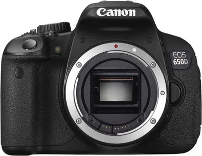 Produktbild von Canon EOS 80D, 24,2 MP, 6000 x 4000 Pixel, CMOS, Full HD, 650 g, Schwarz