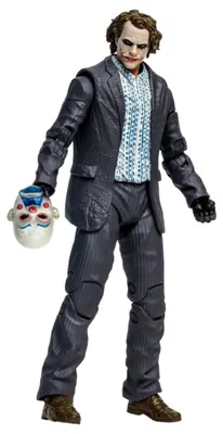 Zdjęcie produktu dla Figurka akcji DC Multiverse McFarlane Vault Collection, postać: Joker (Bank Robber) (The Dark Knight), wysokość: 18 cm