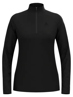 Produktbild von ODLO Mid layer 1/2 zip ESSENTIAL LIGHT SCHWARZ XS