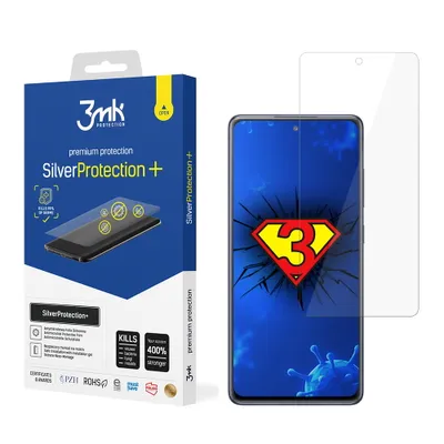 Produktbild von 3mk Display Antimikrobielle Schutzfolie SilverProtection+ für Samsung Galaxy S20 FE 5G 0,21mm Self-Heal