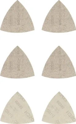 Immagine prodotto di Bosch EXPERT M480 Set di reti di levigatura 93 x 93 mm 6 pezzi per levigatrice a delta