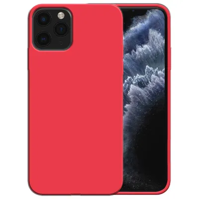 Obrázek produktu pro Smartphonica Silikonové pouzdro pro iPhone 11 Pro s měkkým vnitřkem - červené