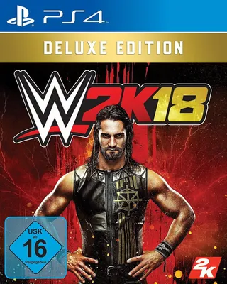 Produktbild von 2K WWE 2K18 Deluxe Edition, PlayStation 4, Multiplayer-Modus, RP (Rating Pending)
