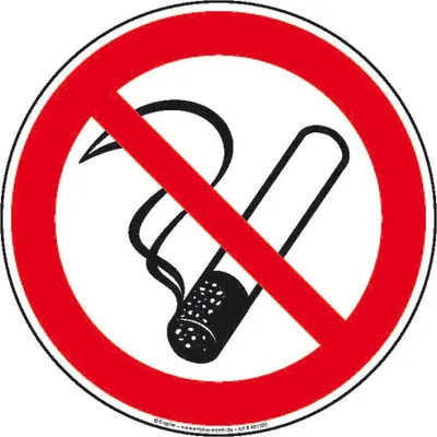 Produktbild von Rauchen verboten - Sticker - Hinweissticker