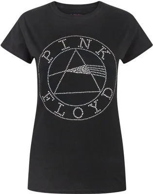 Image de T-shirt Pink Floyd - « Dark Side Of The Moon » pour femme NS6136 (XL) (noir)