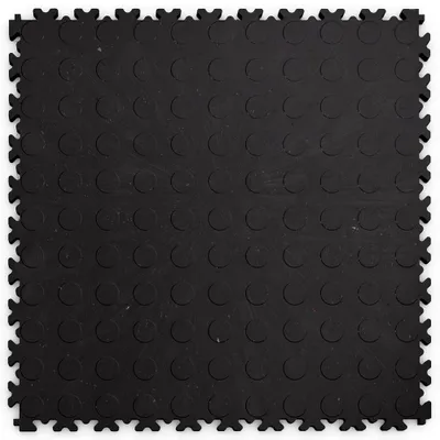Obrázek produktu pro PVC dlažba Mosolut Machine Industrial ECO, 7mm, mince, černá