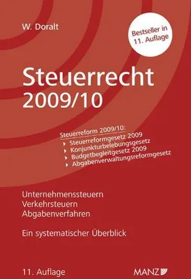Produktbild von Steuerrecht 2009/10 (f. Österreich)