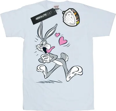 Produktbild von Looney Tunes - "In Love" T-Shirt für Damen BI31798 (3XL) (Weiß)
