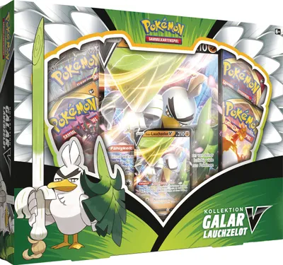 Zdjęcie produktu dla Pokemon Galarian Sirfetch'd V Box German