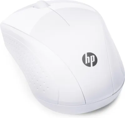 Zdjęcie produktu dla HP Mysz bezprzewodowa 220 (śnieżnobiała), Oburęczny, Optyczny, RF Wireless, 1600 DPI, Biały