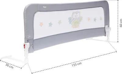 Zdjęcie produktu dla ZOPA Bed Barrier Monna, Animal Beige