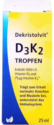 Produktbild von Dekristolvit D3K2 Tropfen, 25 ml Lösung