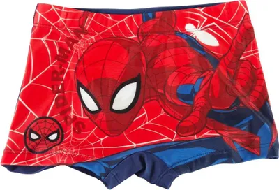 Produktbild von Marvel Spiderman Kinder Jungen Badehose Badeshorts Schwimmhose – Bunt / 98/104