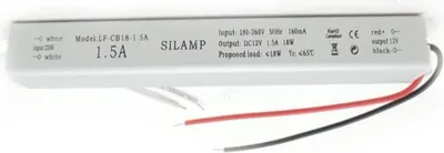 Image de Transformateur 220V 12V 18W DC 1.5A