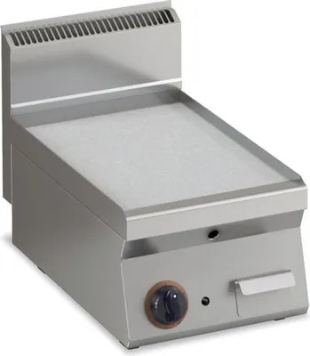 Zdjęcie produktu dla KBS Płyta grillowa gazowa Gładka powierzchnia chromowana 396X555Mm 1 strefa grzewcza Urządzenie stołowe