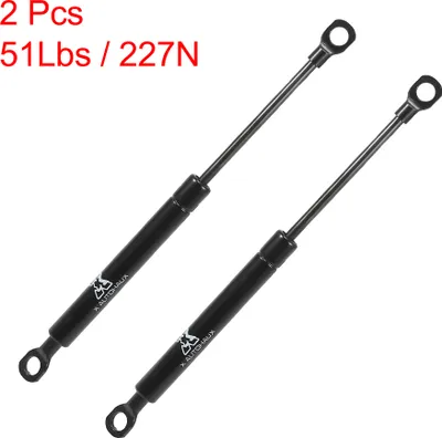 Produktbild von 2x Universal Gasfeder Gasdruckdämpfer Gasdruckfeder Dämpfer 51Lbs/227N für Auto LKW Wohnmobil Boot 10 Zoll