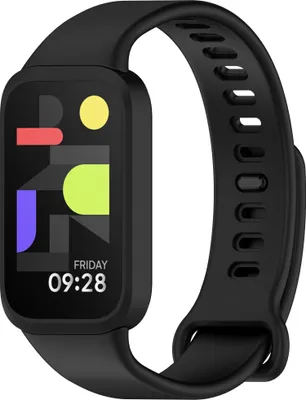 Image de INF Bracelet Redmi Band 3 : Bracelet de remplacement confortable et élégant Le noir