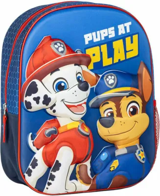 Produktbild von Paw Patrol “Pups at Play” 3D Rucksack 31 cm – Kinder-Schultasche