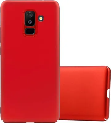 Image de Cadorabo Housse pour Samsung Galaxy A6 PLUS 2018 Housse de protection en rouge Hard Case Etui pour téléphone portable