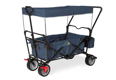 Immagine prodotto di Klappbollerwagen 'Paxi dlx Comfort' mit Bremse, blu navy
