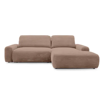 Produktbild von Ecksofa Dori Rechts – Bouclé, DL-Schlaffunktion 125 × 200 cm, Bettkasten