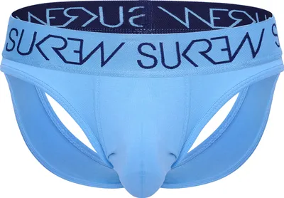 Immagine prodotto di SUKREW - Intimo da Uomo Mutandine a perizoma - V-Thong Arctic Blue - 1x Taglia XL