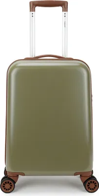 Produktbild von Retro Koffer Grün Handgepäck 35L 55X35X20CM