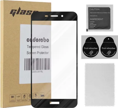Zdjęcie produktu dla Folia pancerna Cadorabo do Honor 6C PRO w kolorze czarnym, pełnoekranowe hartowane szkło ochronne na wyświetlacz
