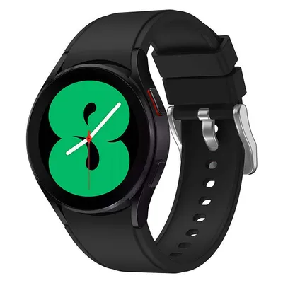 Produktbild von Bizon Strap Watch Silicone Pro für Galaxy Watch 20 mm, Schwarz