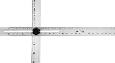 Produktbild von Yato YT-70791, Winkelmaß, Edelstahl, Aluminium, 60 cm, 36 cm