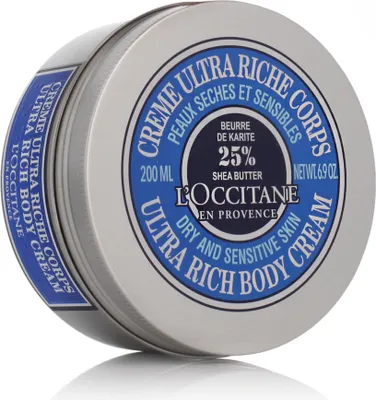 Produktbild von L'Occitane Shea Butter Ultra Rich, Creme, Unisex, Feuchtigkeitsspendend, Nährend, Weichmachend, trockene Haut, 200 ml, Sheabutter