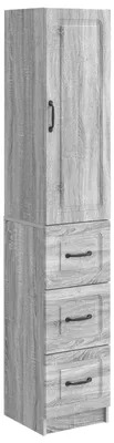 Immagine prodotto di Set di armadi 2 pcs Sonoma grigio 33 x 34,5 x 87 cm