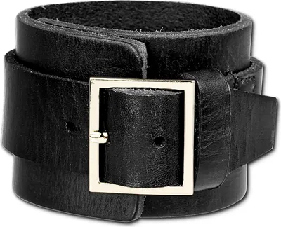 Produktbild von SilberDream Armband Leder -gegerbtes Rindsleder- schwarz Herren Männer LAP014S