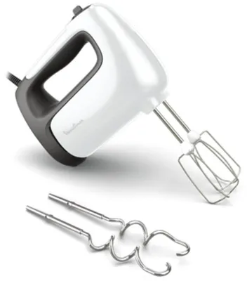 Produktbild von Moulinex Prep'Mix+ HM462110, Handmixer, Weiß, Leiter, Metall, 500 W, AC