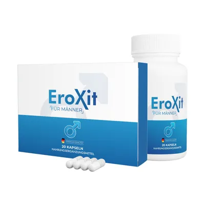 Produktbild von Eroxit Männer | mit Traubenkernextrakt | Maca-Pulver