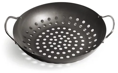 Produktbild von Grillkorb Grillschale Grillmatte - Edelstahl - Antihaftbeschichtung - 27,4 x 28,0 cm - Für Gasgrill