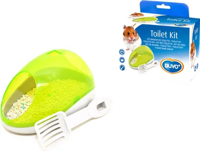 Productafbeelding van Duvo+ Hamsterwc-set, groen
