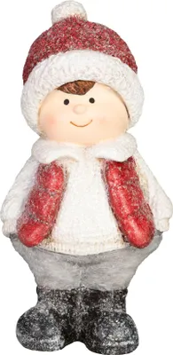 Immagine prodotto di Decorazione MagicHome Natalizia, Ragazzo, 5.5x9x15.5 cm 2 pezzi