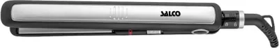 Immagine prodotto di Salco Salco 90580 Piastra per capelli calda nera, argento 40W